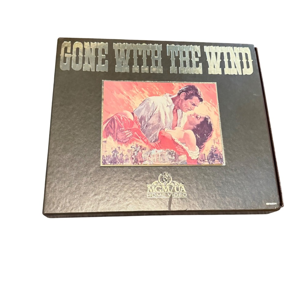 Gone With The Wind VHS Box Set MGM/UA Home Video MV900284 Collector Edition
